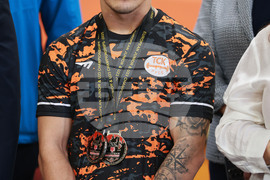 Русе - вдигане на тежести - Дениз Данев - посрещане