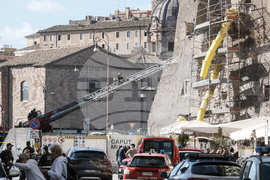 Italy Medieval Tower Collapse