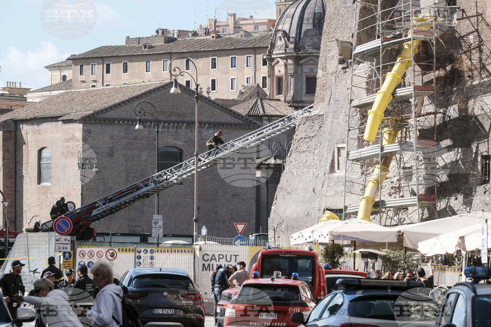 Italy Medieval Tower Collapse