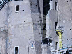 Italy Medieval Tower Collapsed