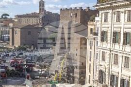 Italy Medieval Tower Collapse