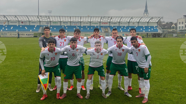 Юношеският национален отбор на България по футбол завърши европейските квалификации с убедителен успех над Сан Марино