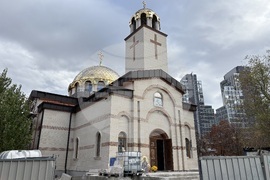 Храм “Св. Пимен Зографски” - патриарх Даниил - водосвет