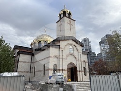 Храм “Св. Пимен Зографски” - патриарх Даниил - водосвет