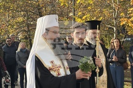 Храм “Св. Пимен Зографски” - патриарх Даниил - водосвет