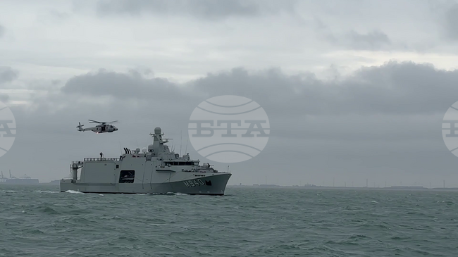 Белга: Първият нов белгийски миночистач пристигна във военноморската база в Зебрюге