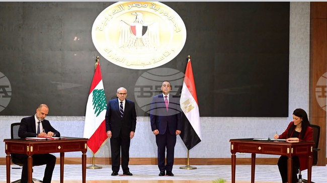 ННА: Ливан и Египет подписаха множество споразумения по време на сесията на Ливанско-египетския съвместен комитет