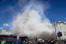 Italy Medieval Tower Collapsed