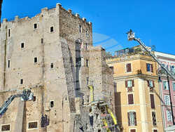 Italy Medieval Tower Collapsed