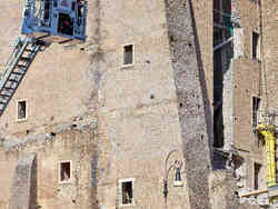 Italy Medieval Tower Collapsed