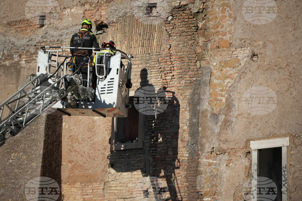 Italy Medieval Tower Collapsed