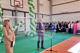 Село Търнава - Красимир Вълчев - физкултурен салон - откриване