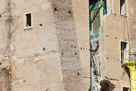 Italy Medieval Tower Collapsed