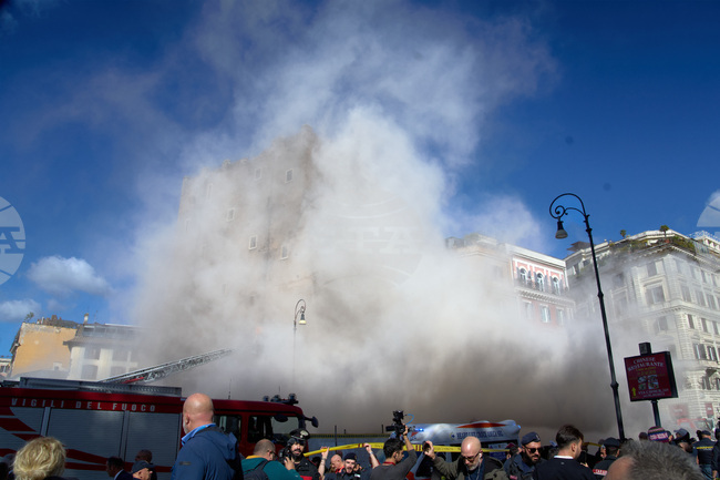 APTOPIX Italy Medieval Tower Collapsed
