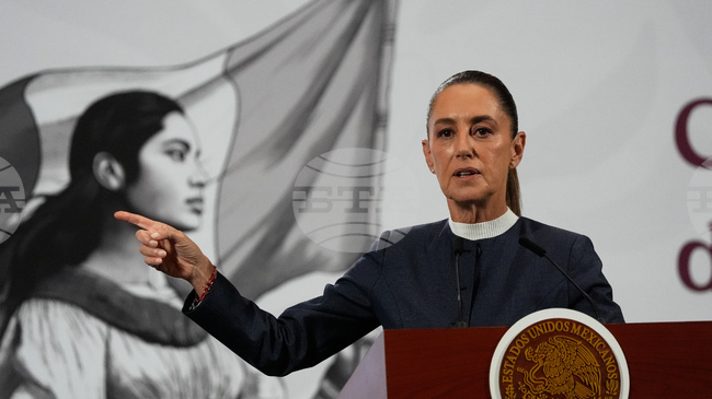 Мексиканската президентка отхвърли информация за възможна военна мисия на САЩ в Мексико