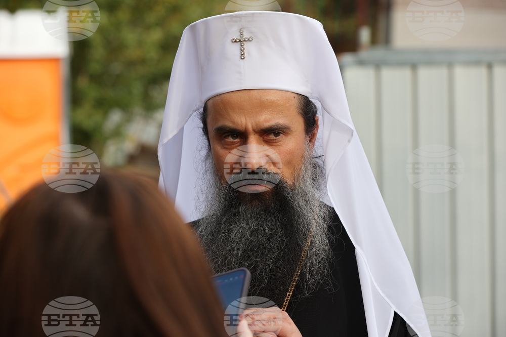 Храм “Св. Пимен Зографски” - патриарх Даниил - водосвет