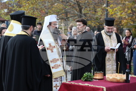 Храм “Св. Пимен Зографски” - патриарх Даниил - водосвет