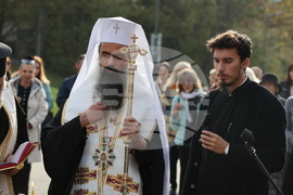 Храм “Св. Пимен Зографски” - патриарх Даниил - водосвет