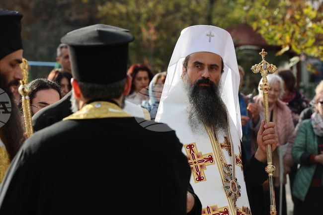 Храм “Св. Пимен Зографски” - патриарх Даниил - водосвет