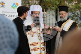 Храм “Св. Пимен Зографски” - патриарх Даниил - водосвет