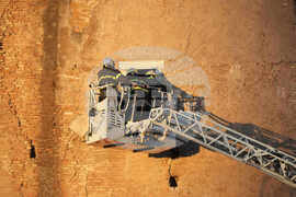 Italy Medieval Tower Collapsed