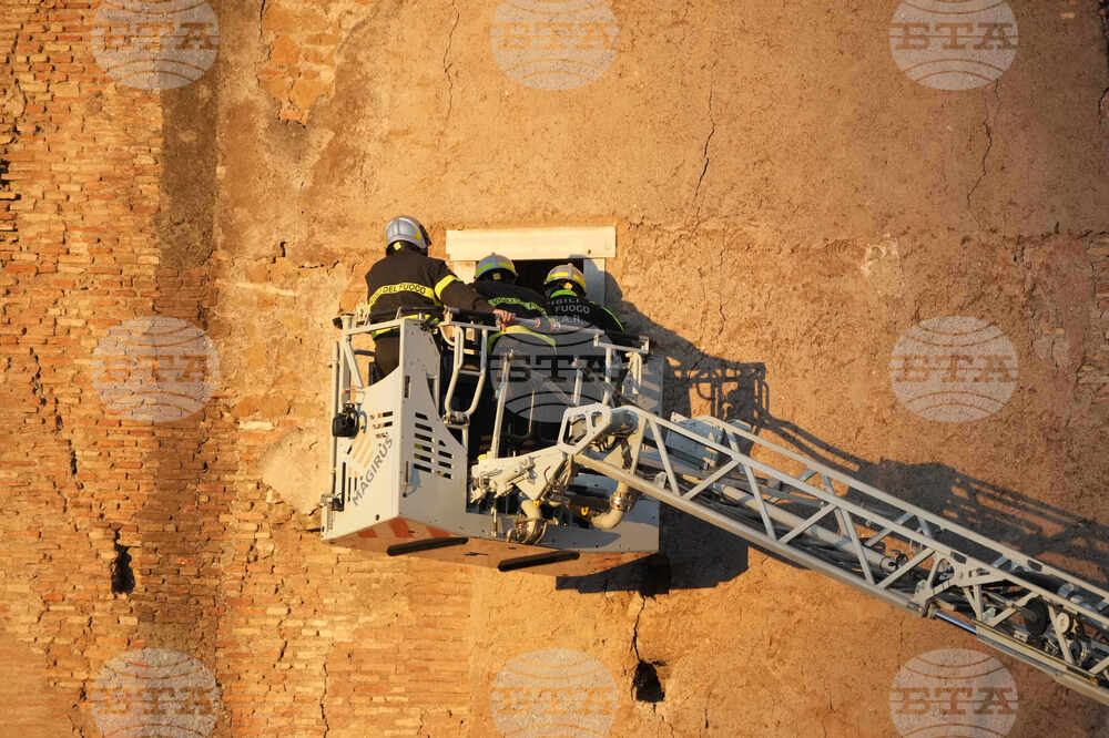 Italy Medieval Tower Collapsed