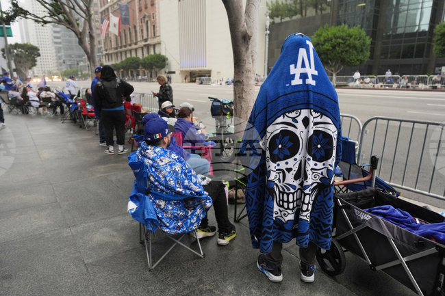 Dodgers Parade Baseball