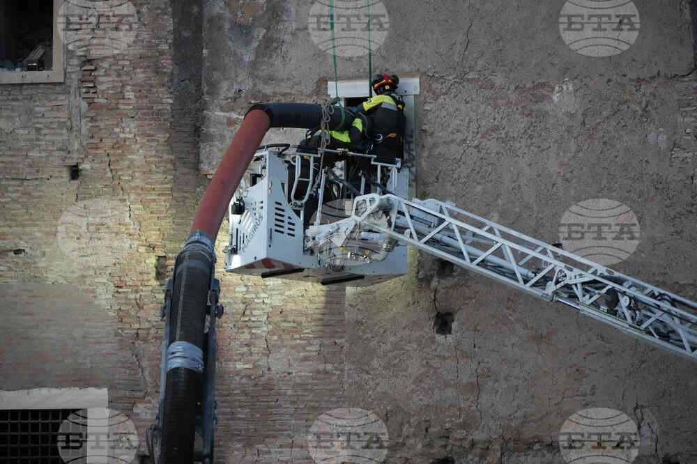 Italy Medieval Tower Collapsed