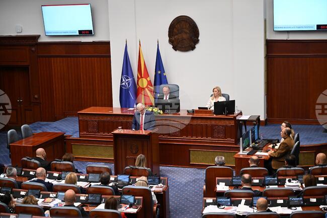 Парламентарната асамблея на Съвета на Европа подкрепя и ще продължи да подкрепя Северна Македония по пътя й към ЕС, заяви Теодорос Русопулос