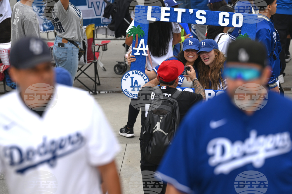 Dodgers Parade Baseball