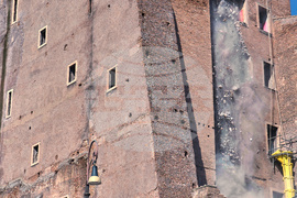 Italy Medieval Tower Collapsed