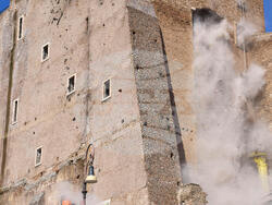 Italy Medieval Tower Collapse