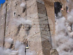 Italy Medieval Tower Collapse