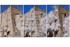 Italy Medieval Tower Collapsed