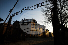 Halloween Float Auschwitz Gate