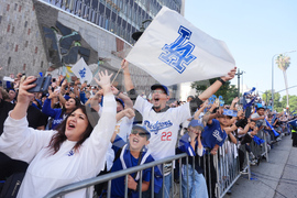 Dodgers Parade Baseball