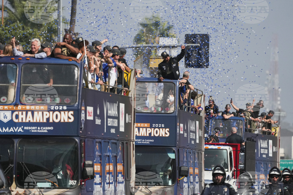 Dodgers Parade Baseball