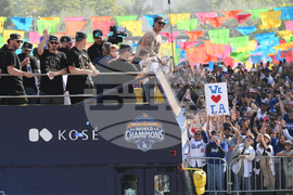 APTOPIX Dodgers Parade Baseball
