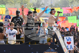 Dodgers Parade Baseball