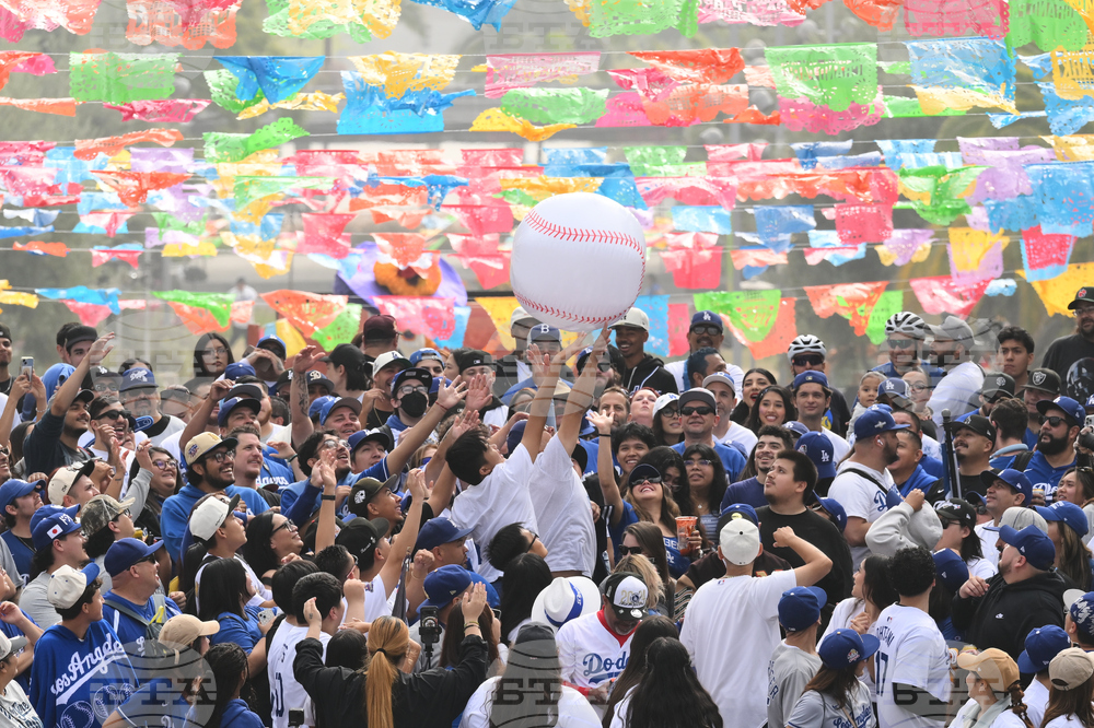Dodgers Parade Baseball