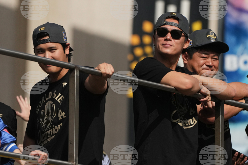 Dodgers Parade Baseball