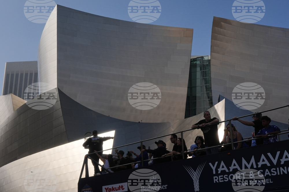 Dodgers Parade Baseball