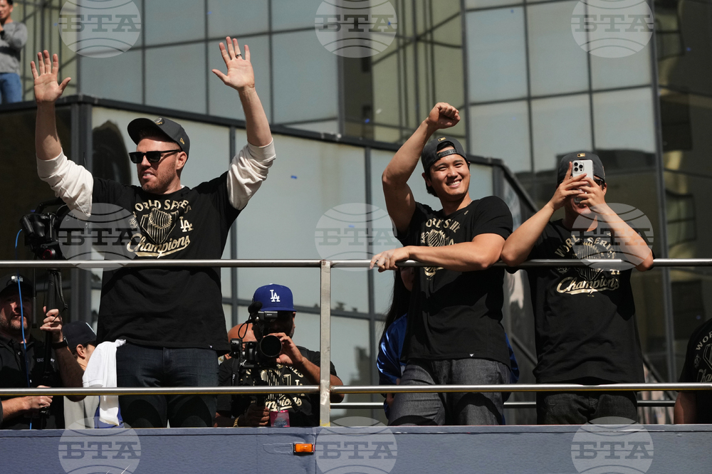 Dodgers Parade Baseball