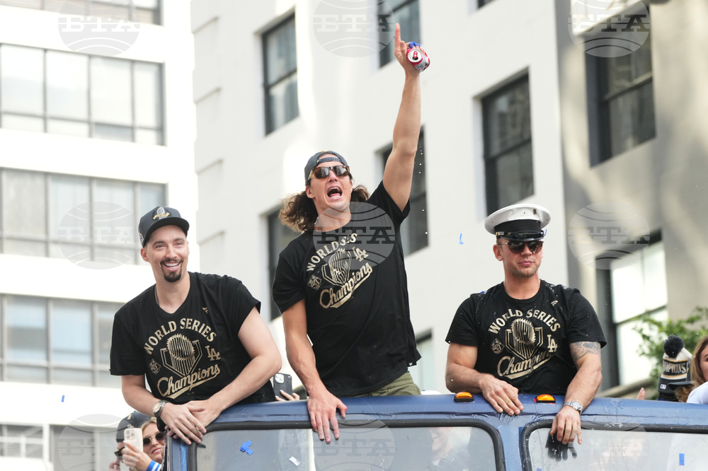 Dodgers Parade Baseball