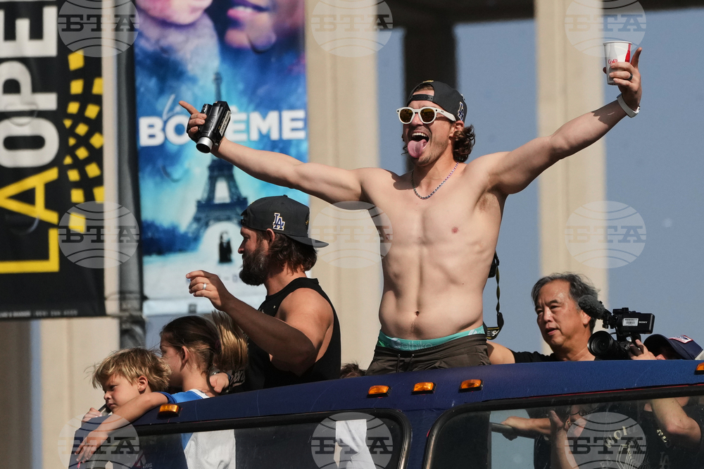 Dodgers Parade Baseball