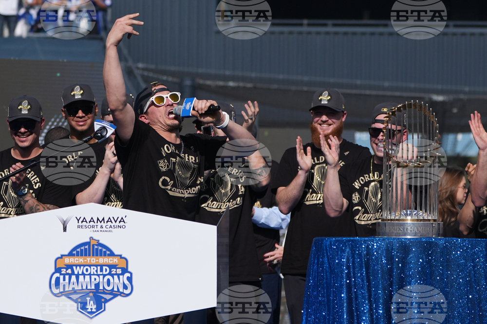 Dodgers Parade Baseball