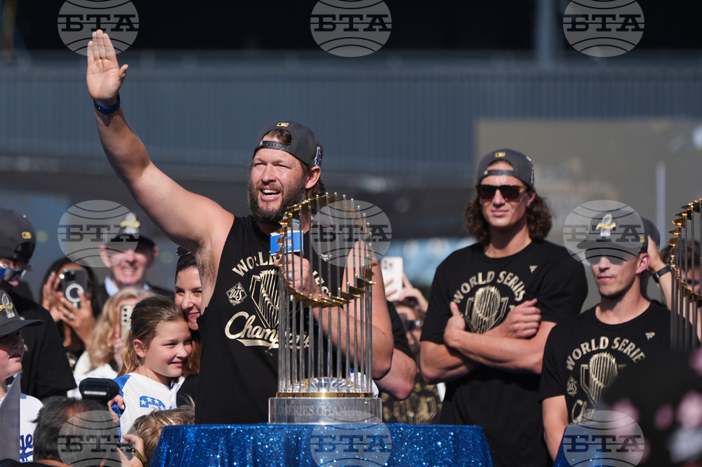 Dodgers Parade Baseball