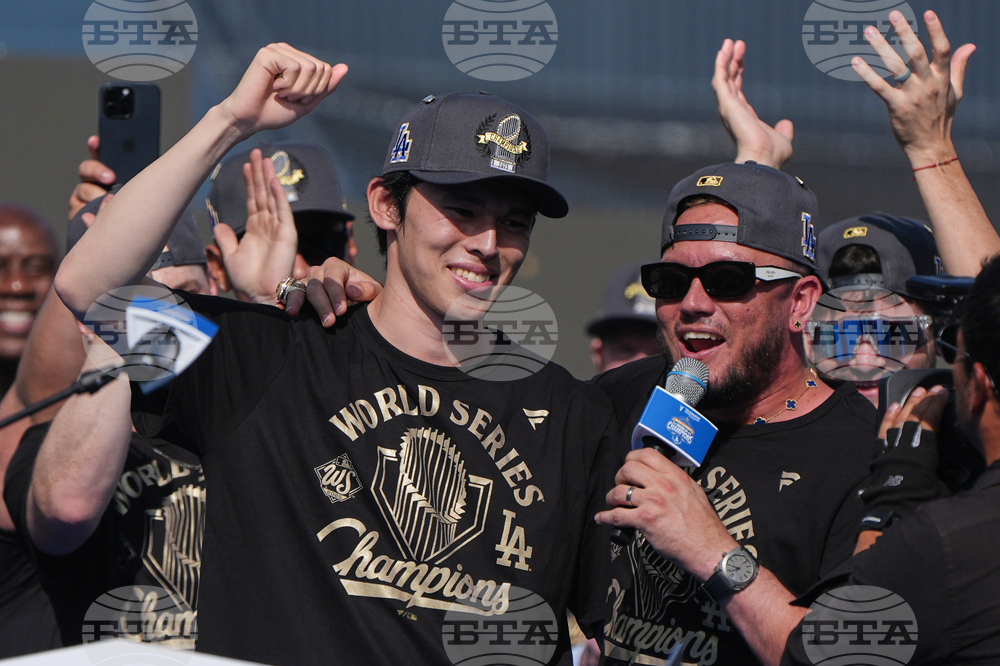 Dodgers Parade Baseball