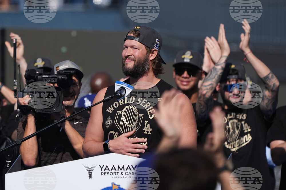 Dodgers Parade Baseball