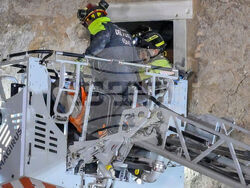 Italy Medieval Tower Collapsed
